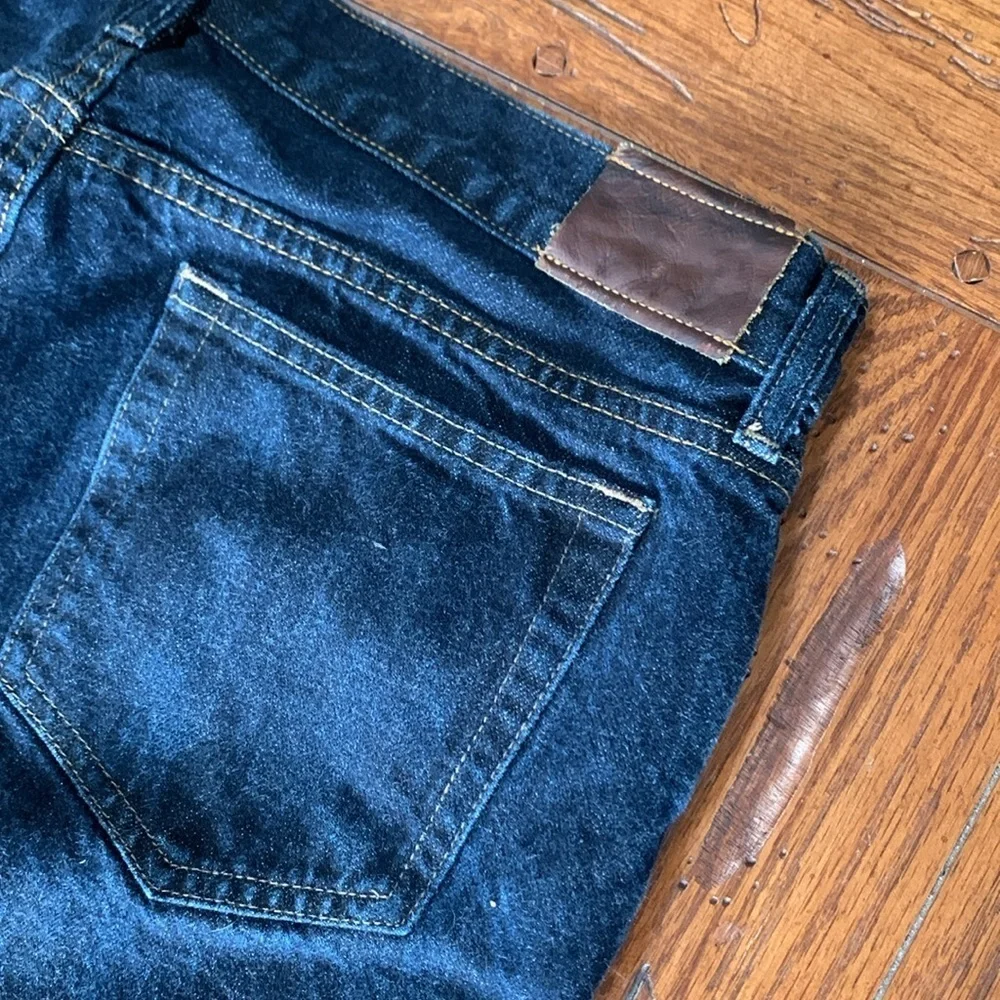J. Crew Dark Wash 484 Denim Men’s Slim Fit Jeans Style 19135 EUC Size 32 x 34